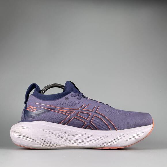 Asics Gel Nimbus 25 Women’s Size 8.5 Purple Running Shoes Athletic Sneakers GUC - Picture 5 of 9